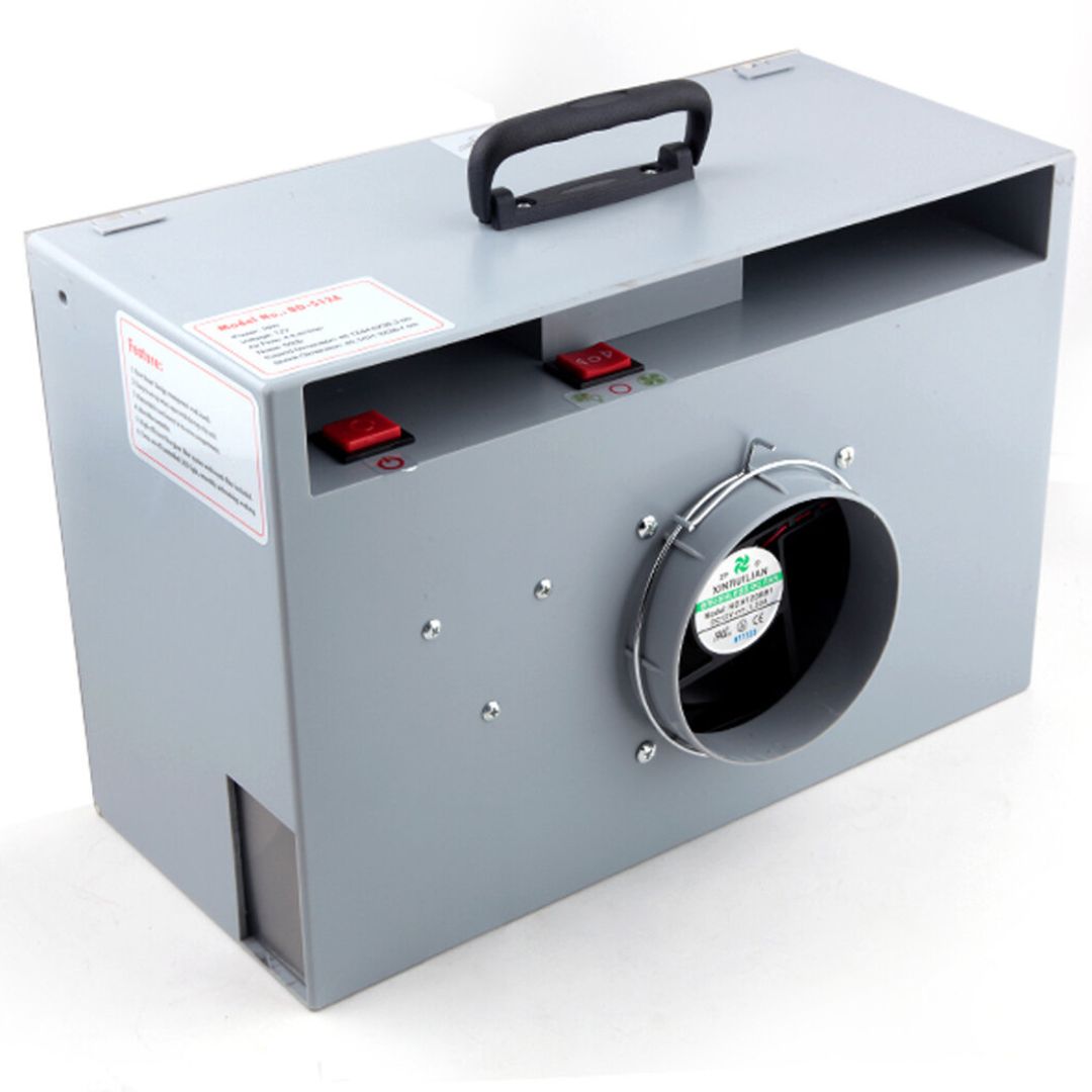 Cabine d'aspiration mobile pour aérographe professionnel