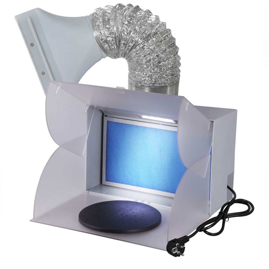 Cabine d'aspiration pour aérographe