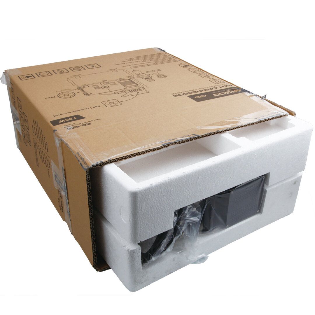 Compresseur AG-426 avec cuve et double ventilateur pour aérographe