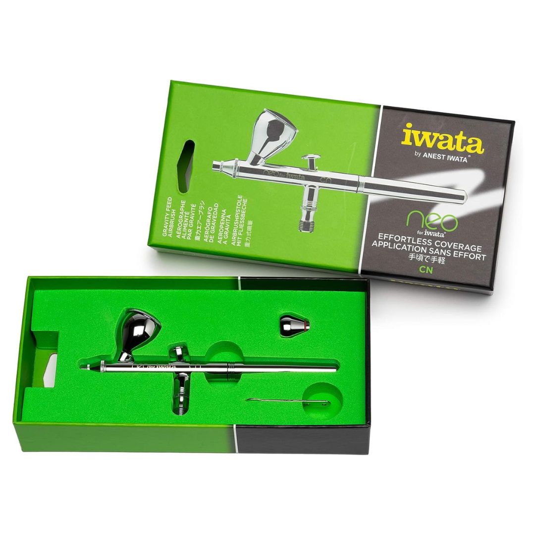 kit airbrush aerographe iwata neo cn