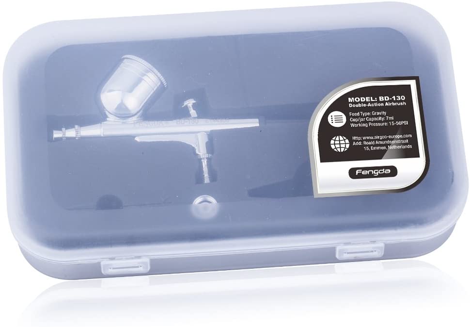 Kit complet compresseur, aérographe et peinture