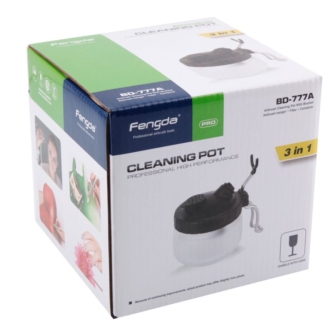 Meilleur pot de nettoyage aribrush avec outils