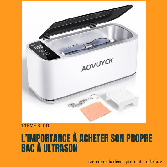 Bac de nettoyage à ultrasons pour aérographe : Guide d'achat et d'utilisation