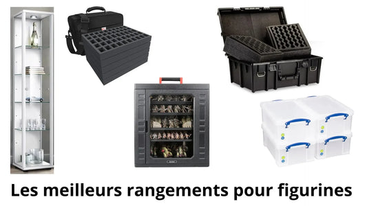 Les meilleurs rangements pour figurines