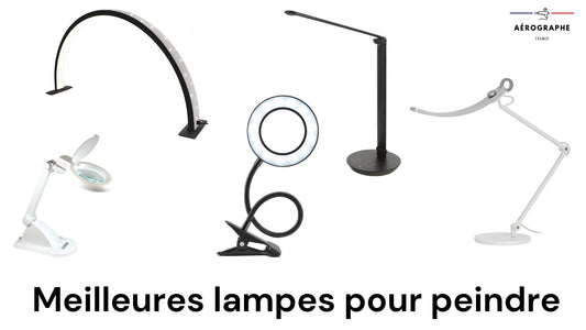 meilleures lampes pour peindre sur des figurines