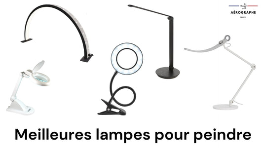 meilleures lampes pour peindre sur des figurines