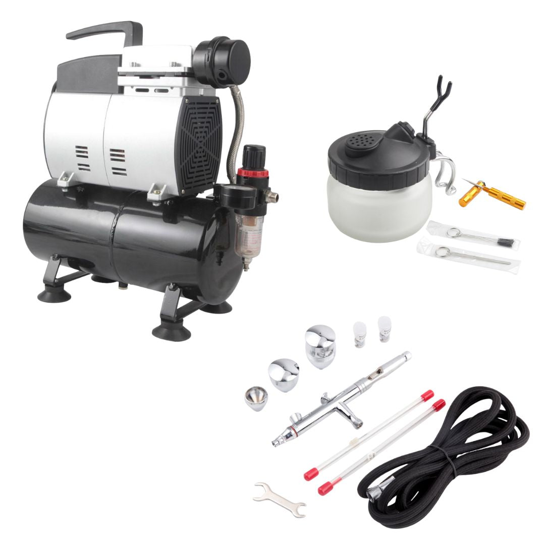 Créer votre kit aérographe et compresseur avec accessoires