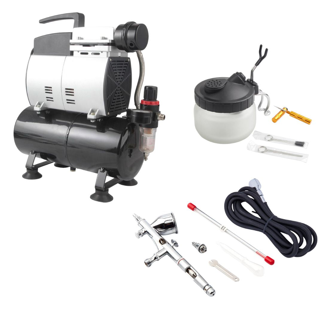 Créer votre kit aérographe et compresseur avec accessoires