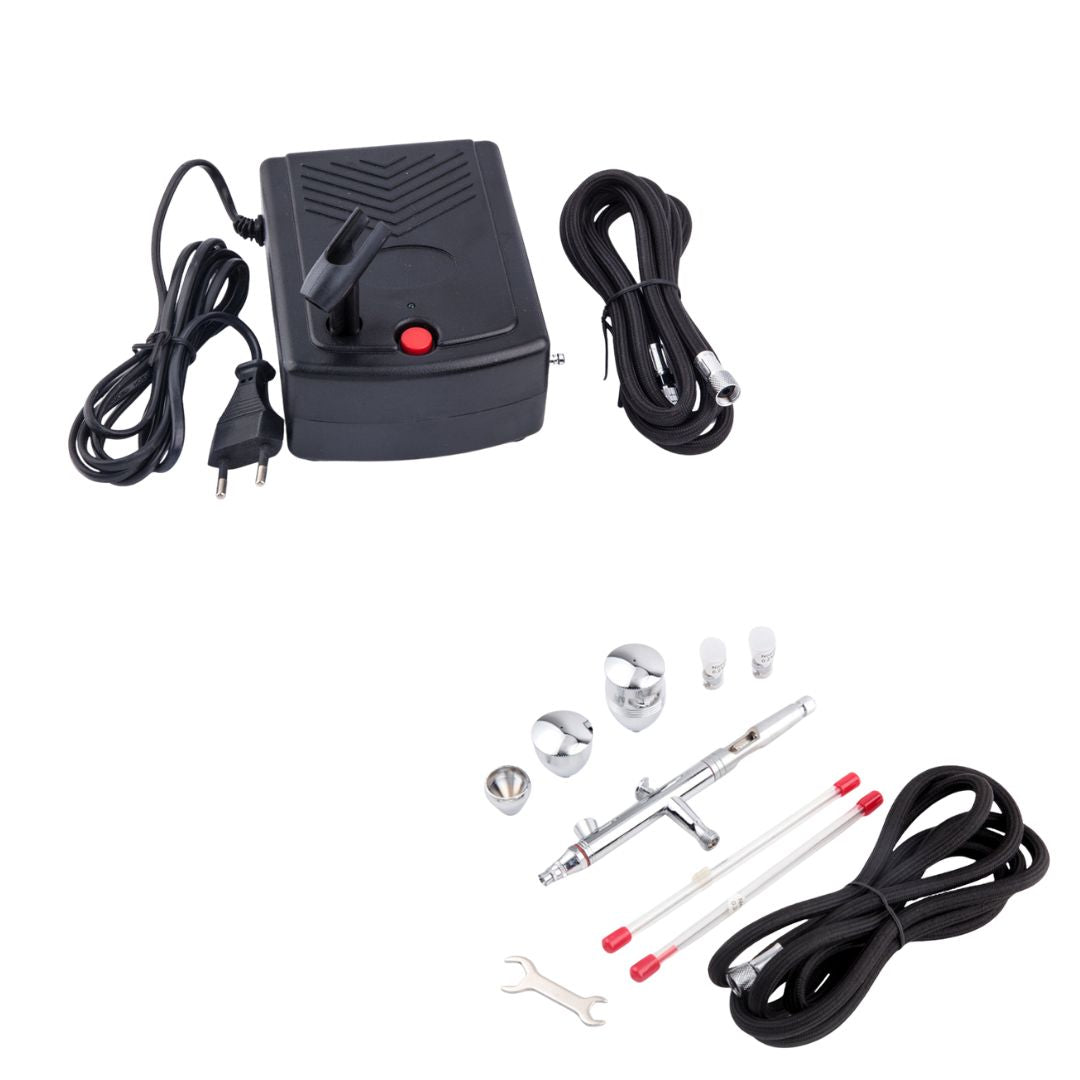 Créer votre kit aérographe et compresseur avec accessoires
