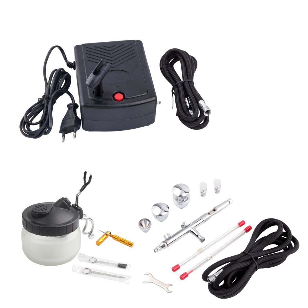 Créer votre kit aérographe et compresseur avec accessoires
