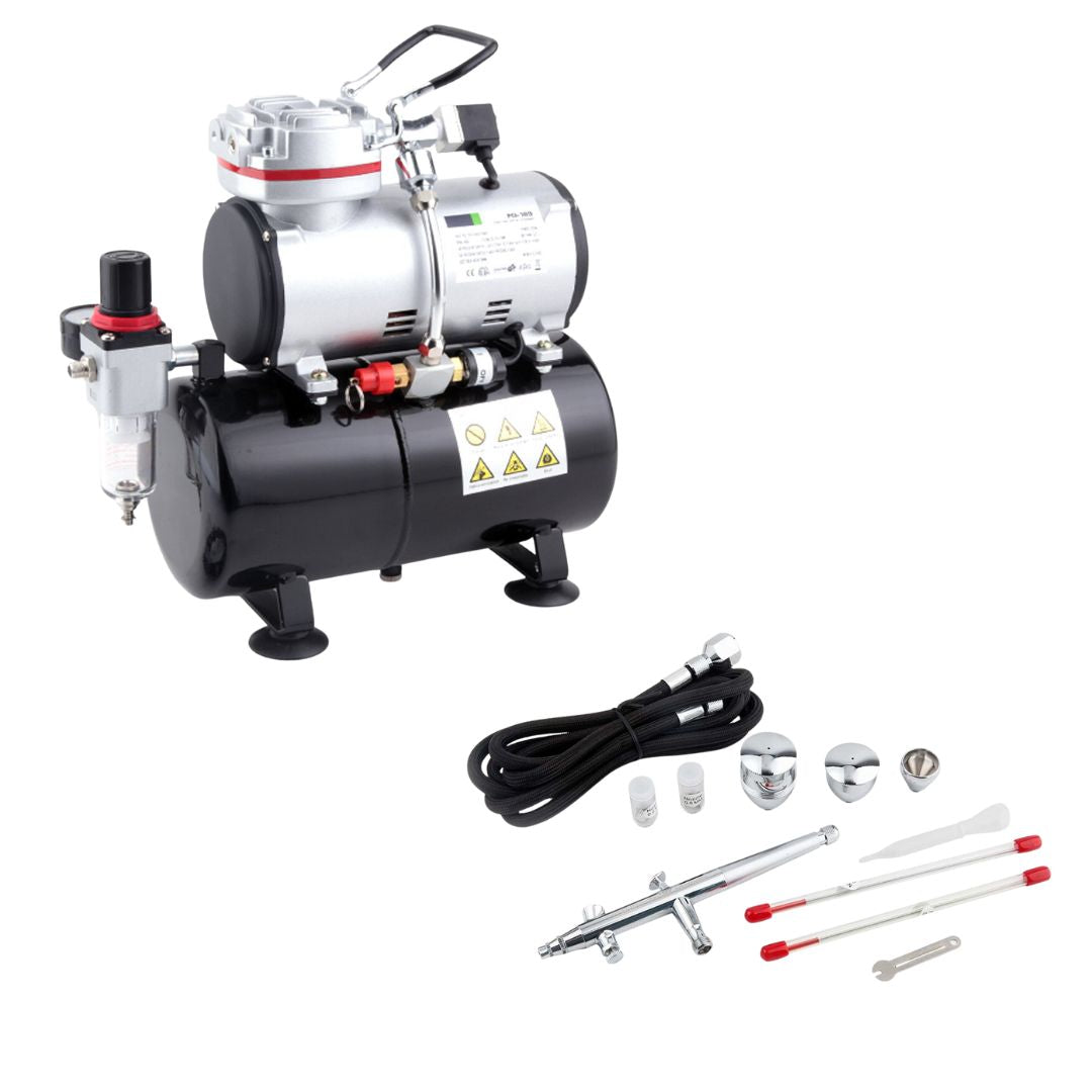 Créer votre kit aérographe et compresseur avec accessoires