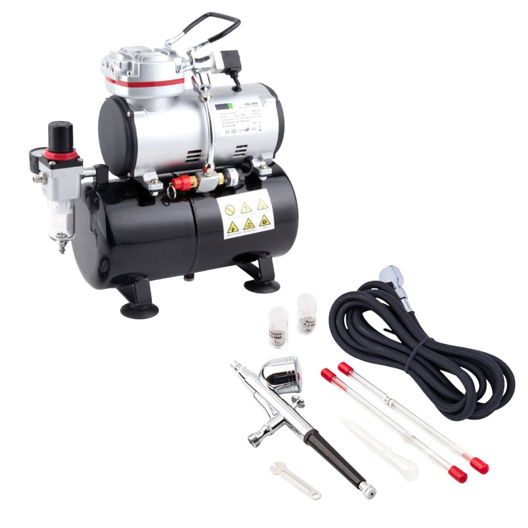 Créer votre kit aérographe et compresseur avec accessoires
