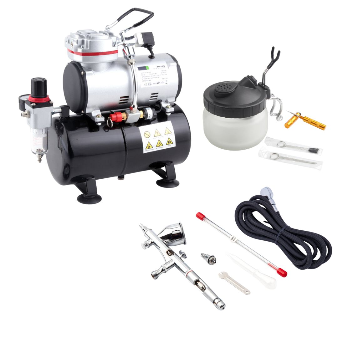 Créer votre kit aérographe et compresseur avec accessoires