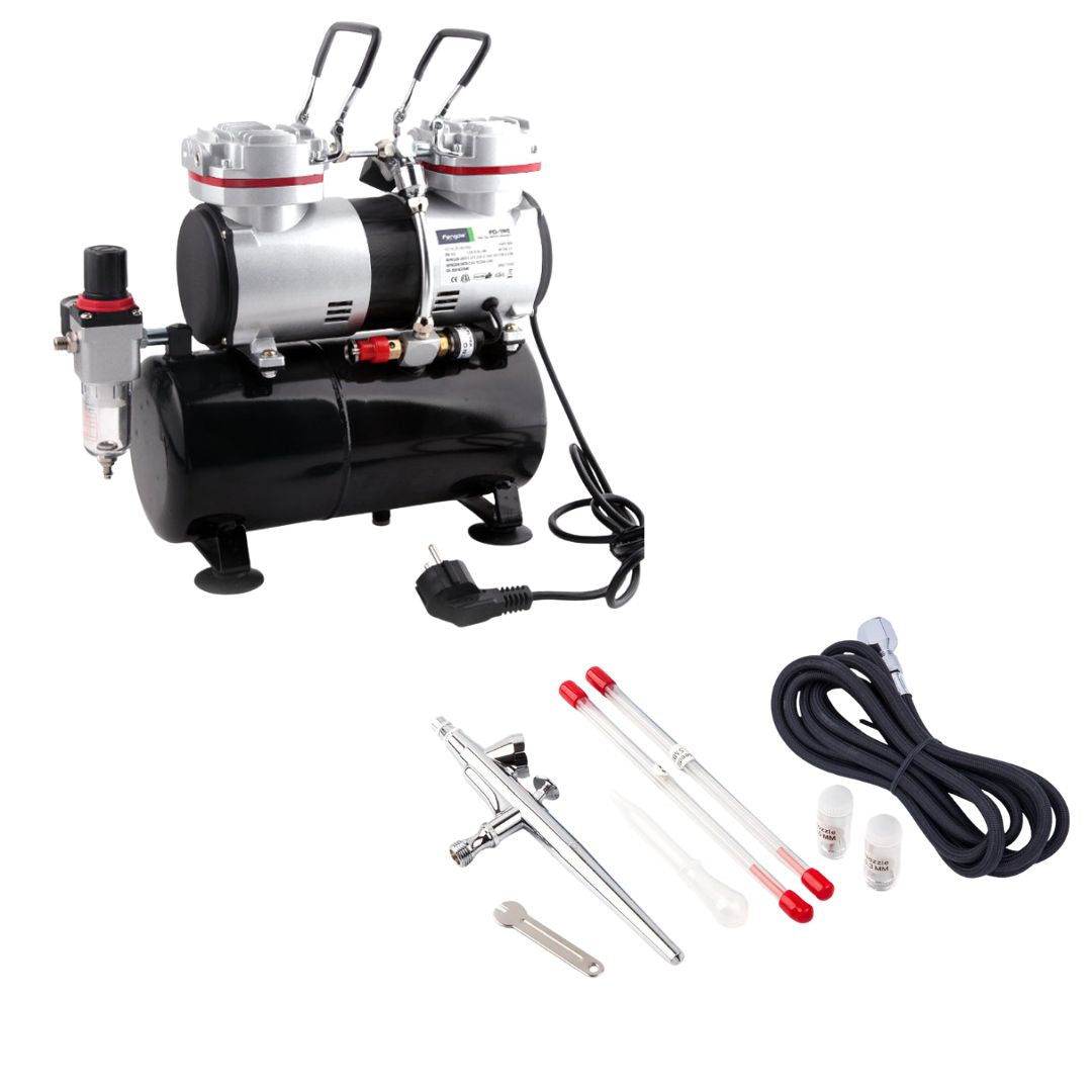 Créer votre kit aérographe et compresseur avec accessoires