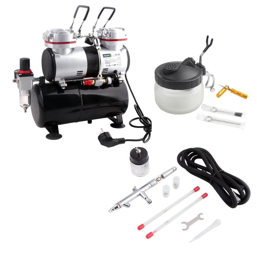 Créer votre kit aérographe et compresseur avec accessoires