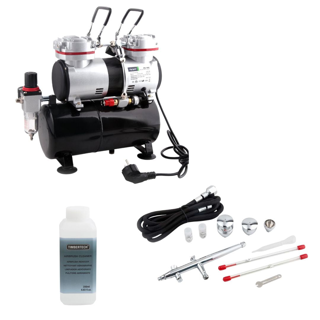 Créer votre kit aérographe et compresseur avec accessoires