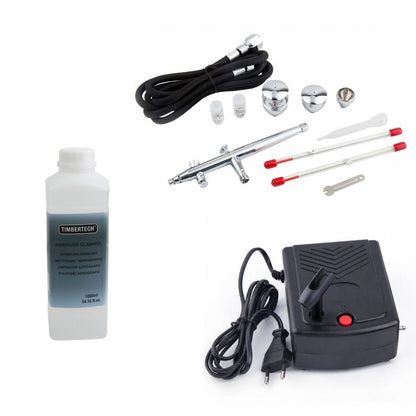 Kit aérographe 186K compresseur accessoires indispensables peintre nomade livraison rapide