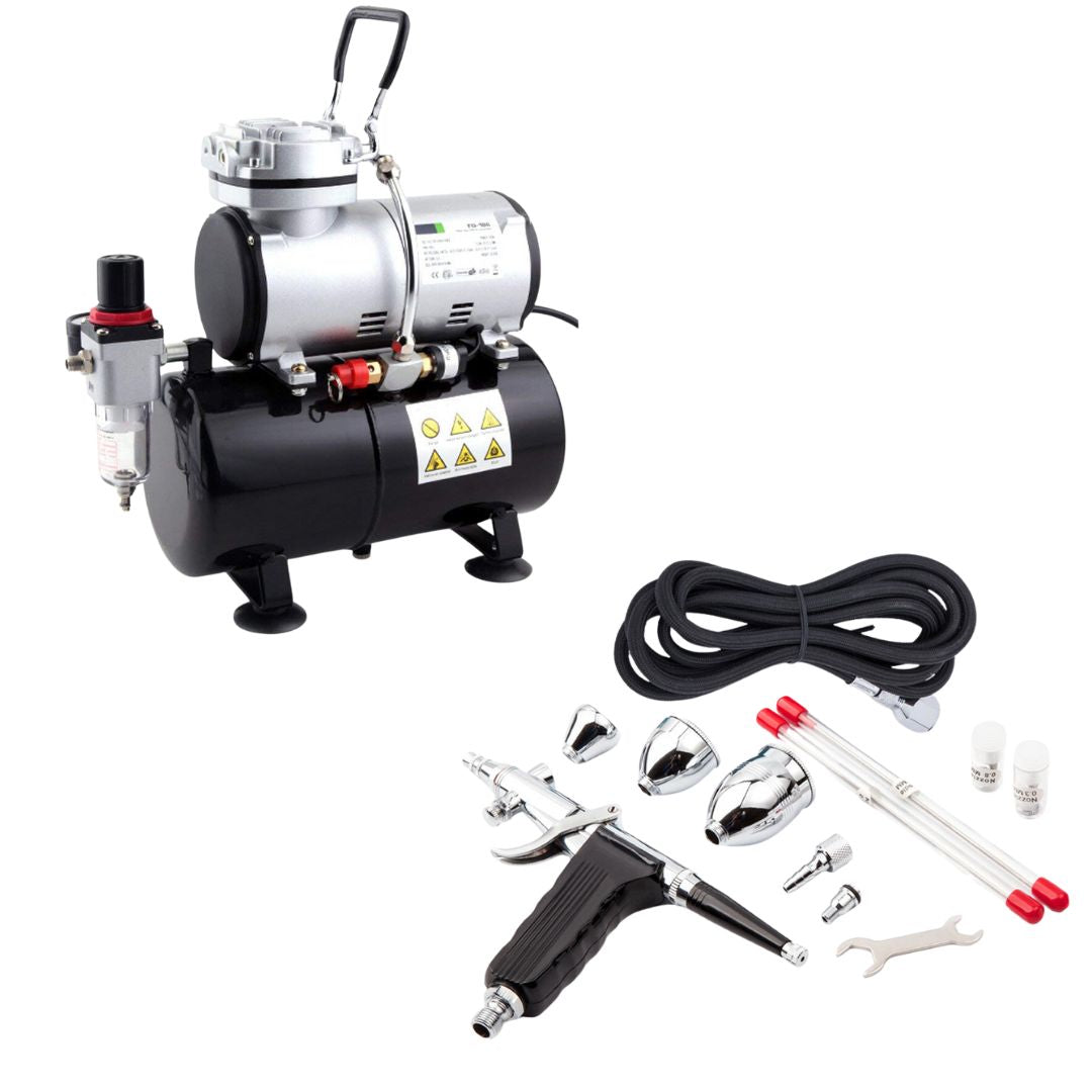 Créer votre kit aérographe et compresseur avec accessoires