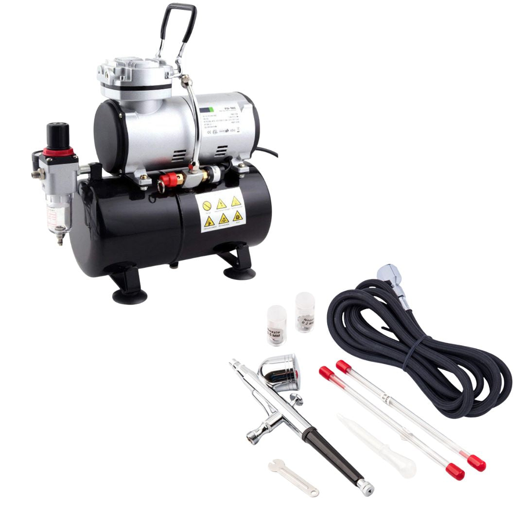 Créer votre kit aérographe et compresseur avec accessoires