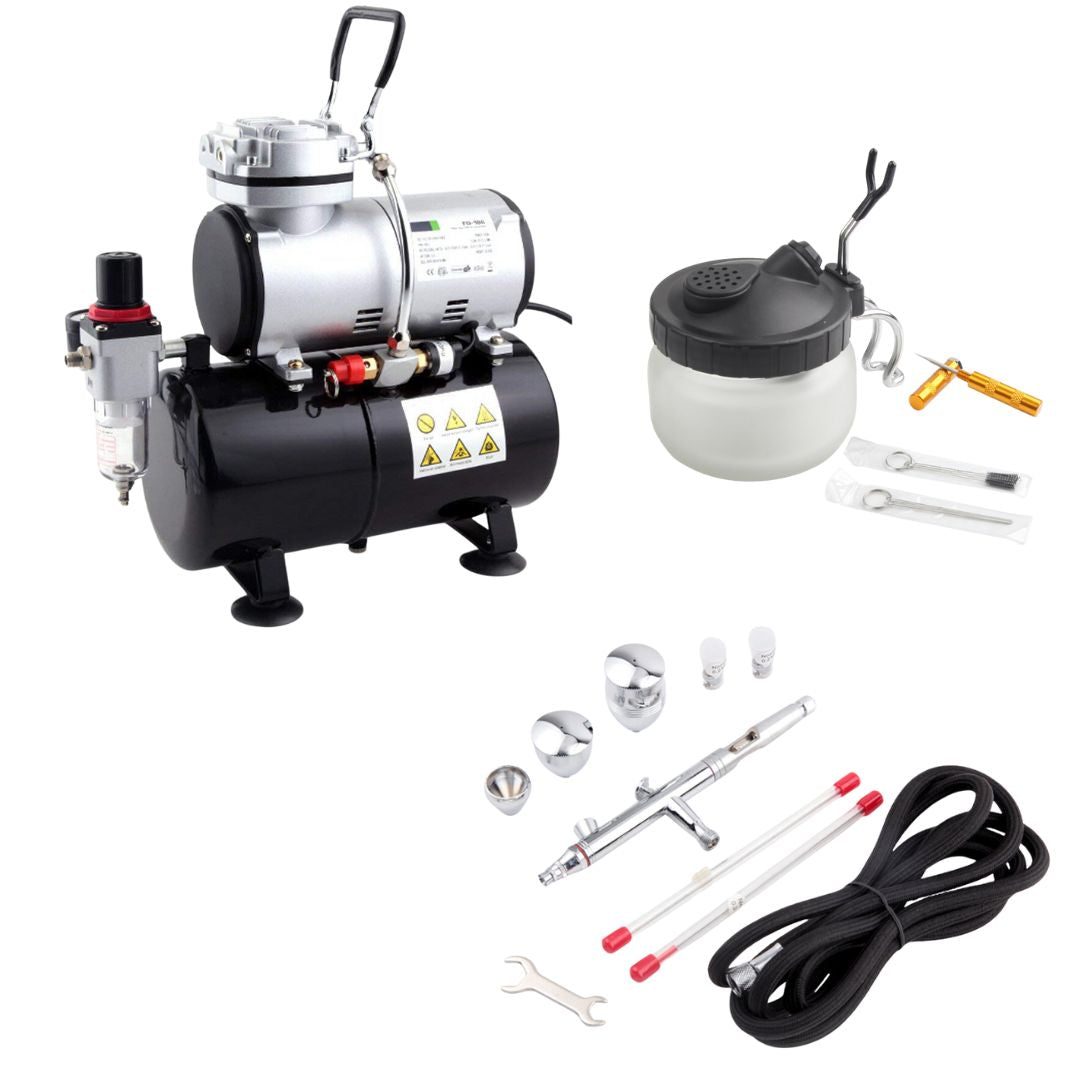 Créer votre kit aérographe et compresseur avec accessoires