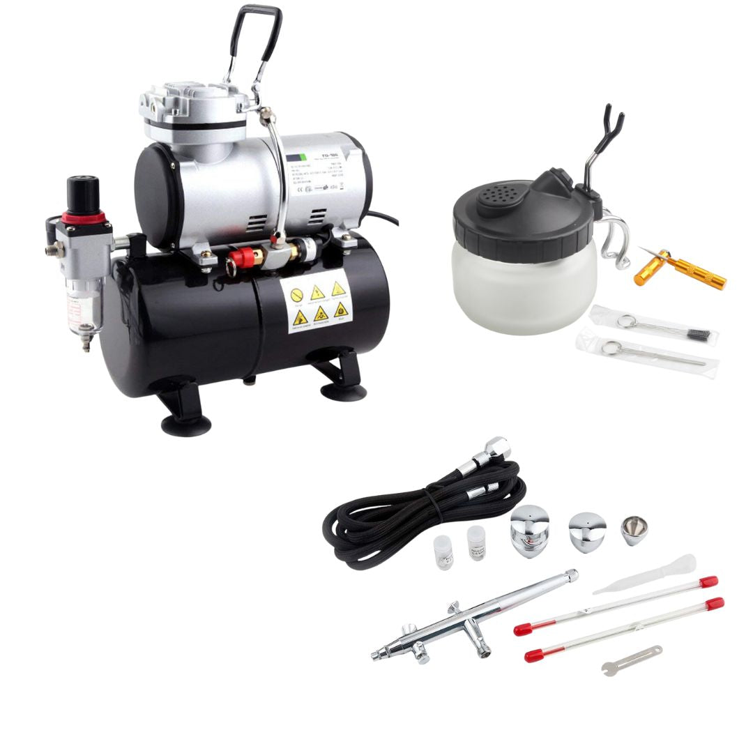 Créer votre kit aérographe et compresseur avec accessoires
