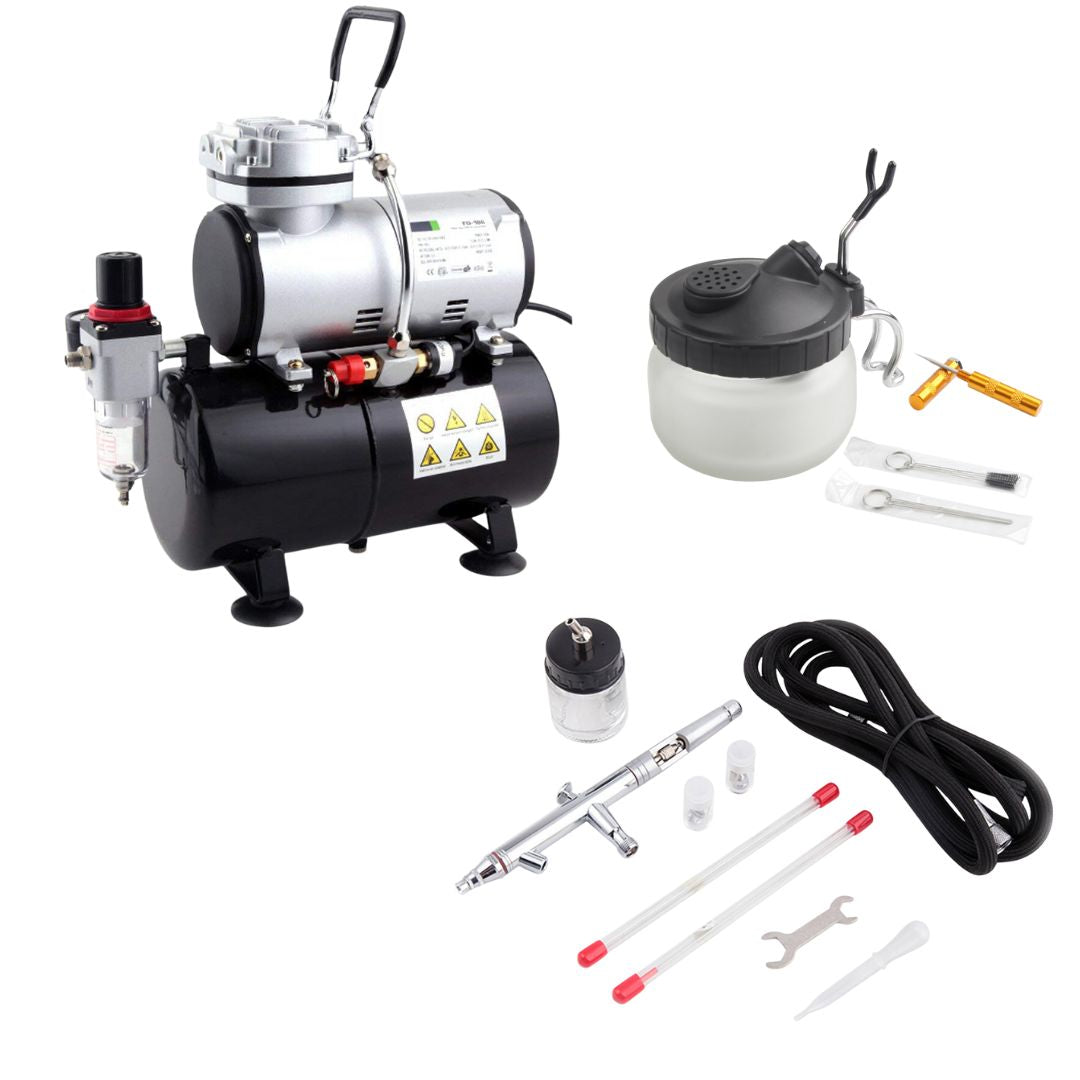 Créer votre kit aérographe et compresseur avec accessoires