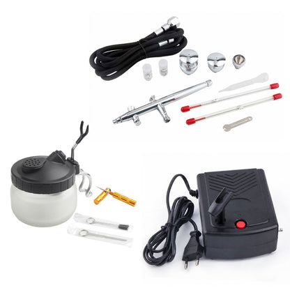 Kit aérographe 186K compresseur accessoires indispensables peintre nomade