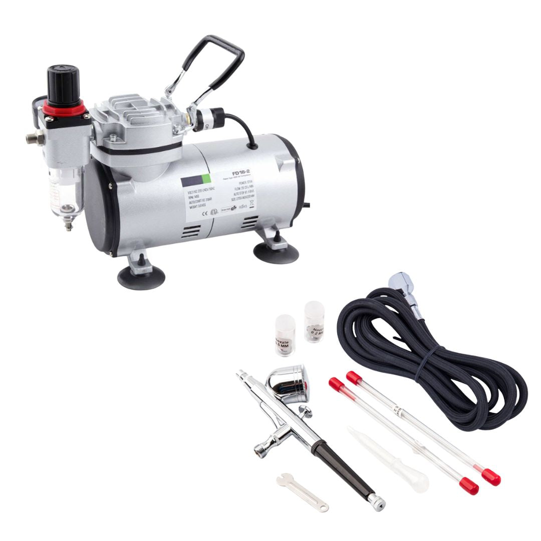 Créer votre kit aérographe et compresseur avec accessoires