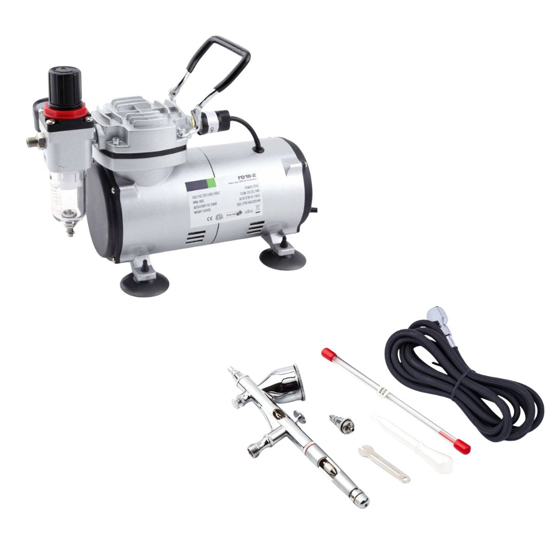 Créer votre kit aérographe et compresseur avec accessoires