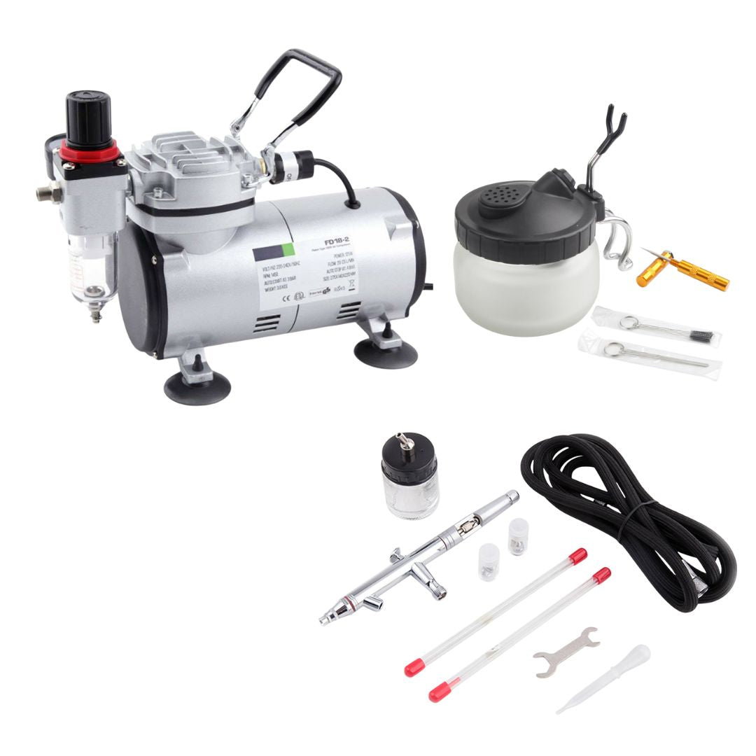 Créer votre kit aérographe et compresseur avec accessoires