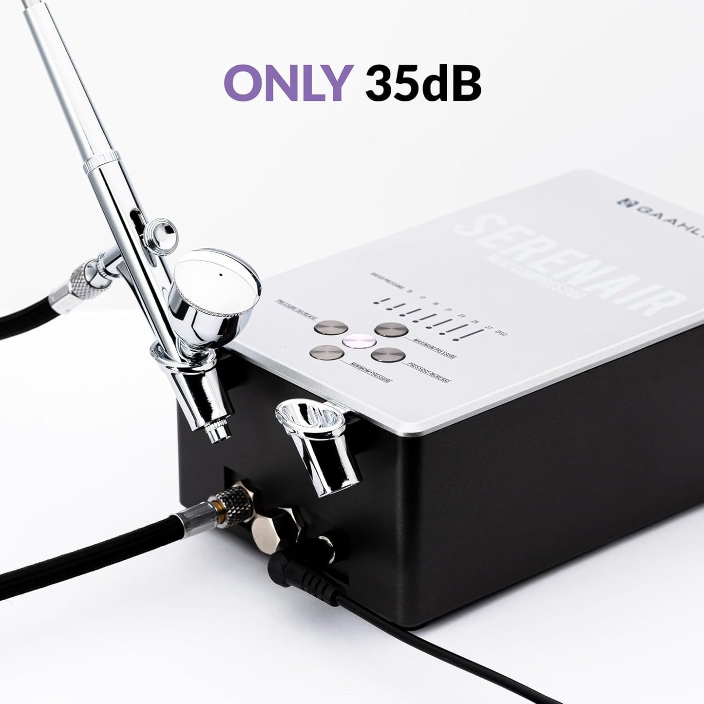 kit aérographe Gaahleri avec mini compresseur GTS-06