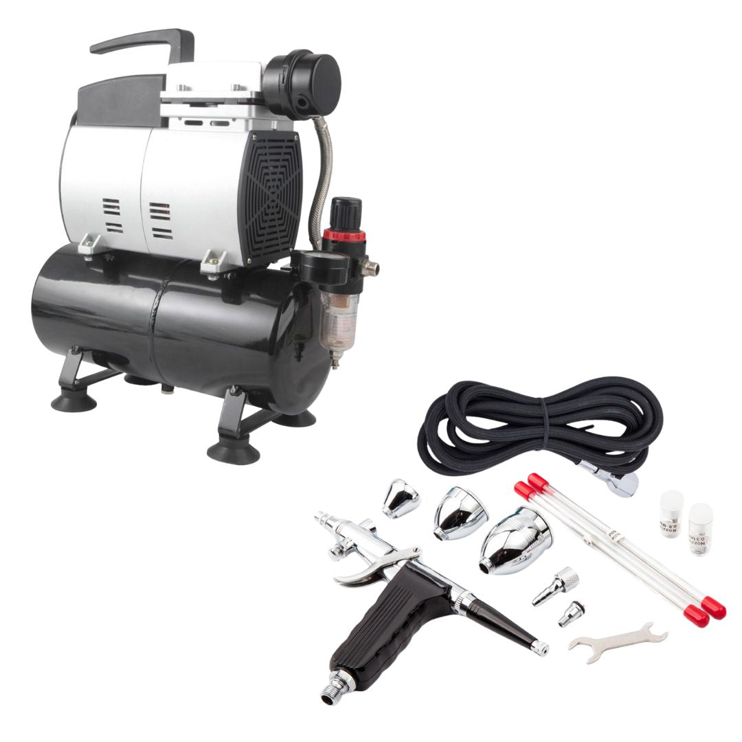 Créer votre kit aérographe et compresseur avec accessoires