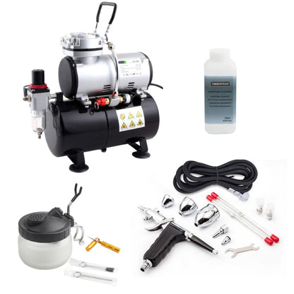 aerographe et compresseur pour décor pâtissier