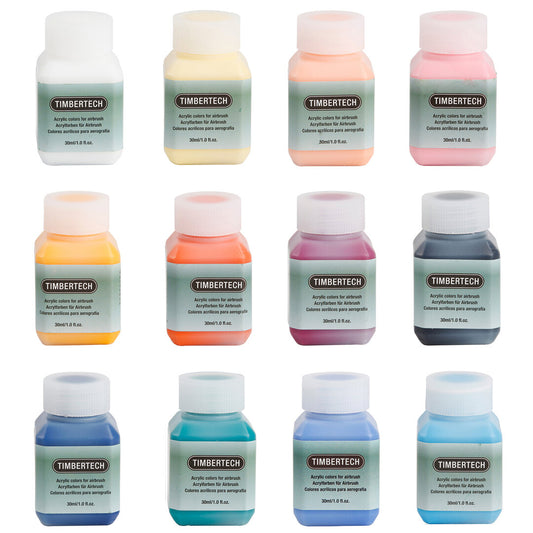 ARTFLY Peinture Aérographe Set 24 Couleurs/30ml Peinture Acrylique Pour Aérograp ARTFLY Peinture Aérographe Set 24 Couleurs/30ml Peinture Acrylique Pour Aérograp