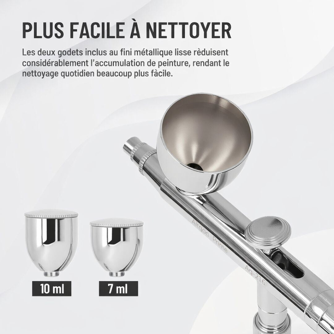 aerographe pro double action a gravite