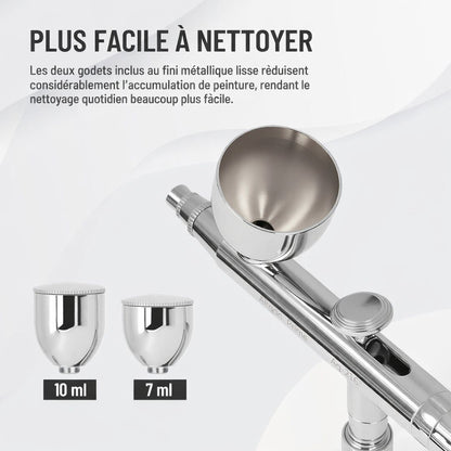 aerographe pro double action a gravite