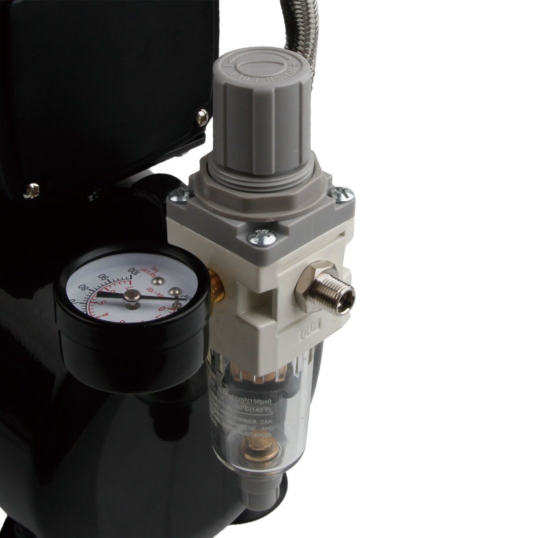 Compresseur AG-426 avec cuve et double ventilateur pour aérographe