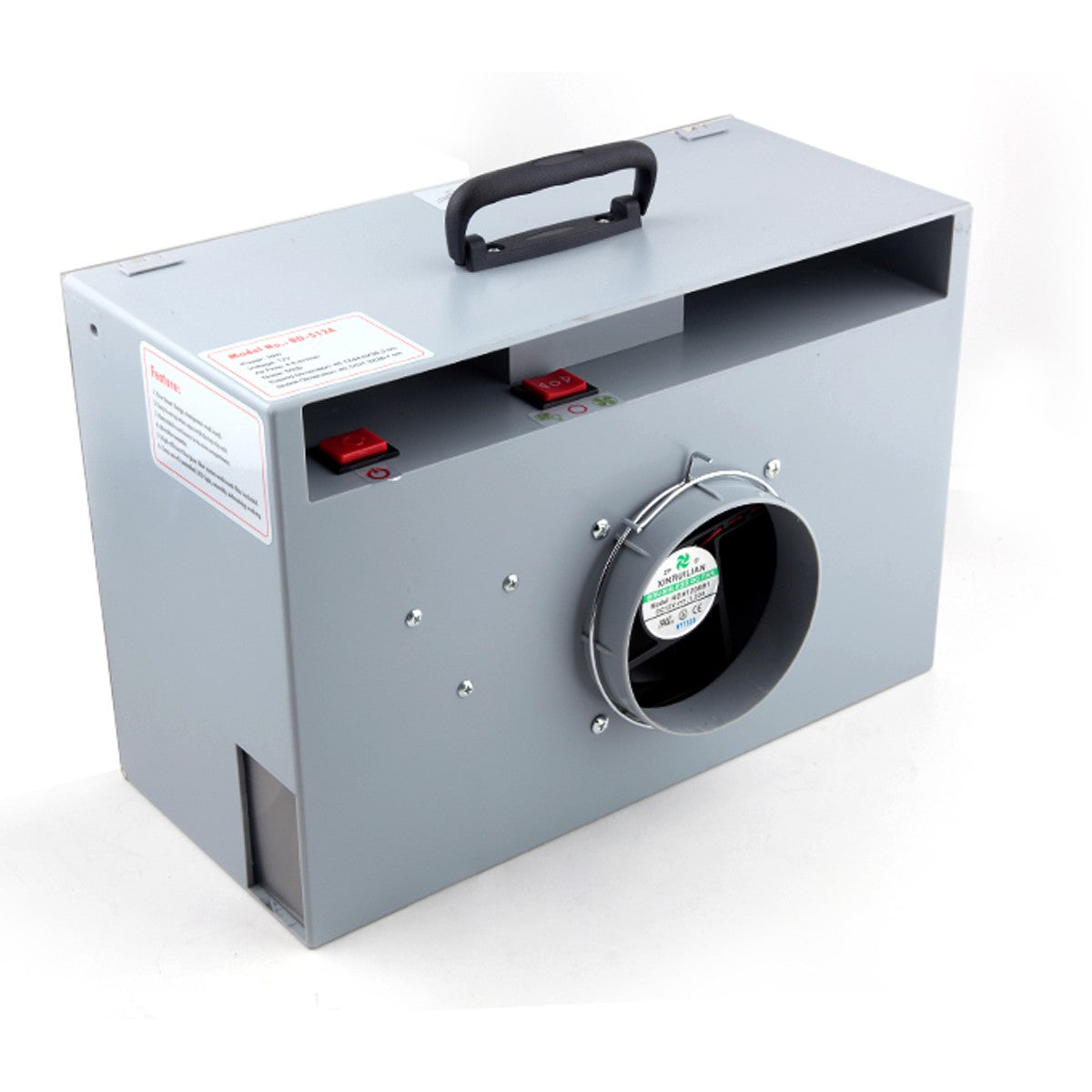 Cabine aérographe BD-512A pliée en valise