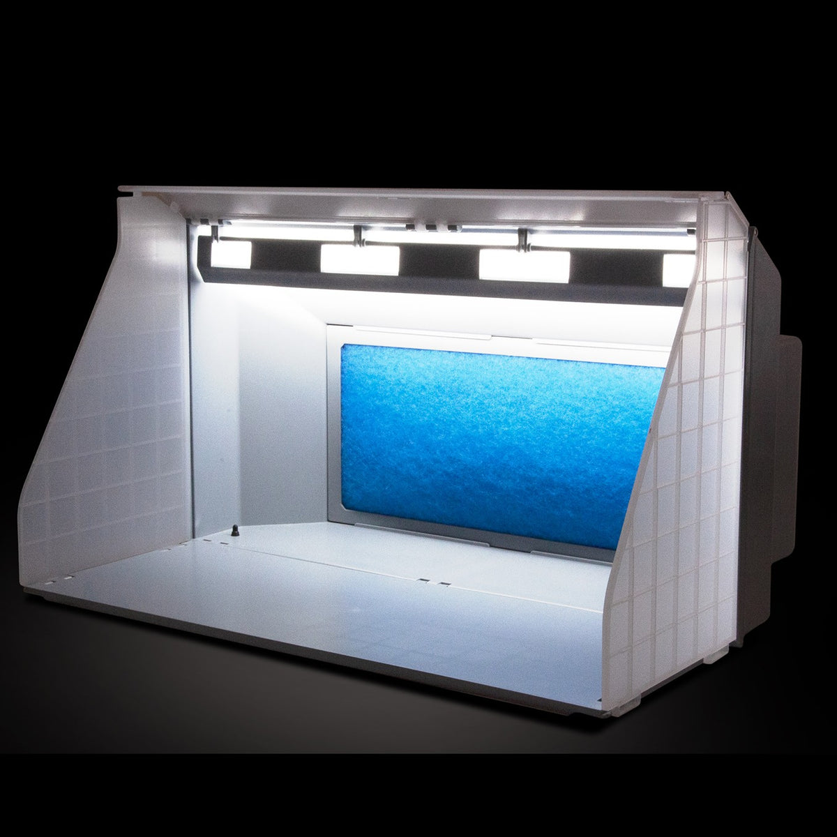 Cabine FD-520 avec éclairage LED allumé