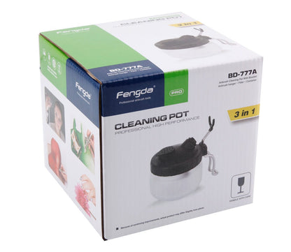 set aérographe BD-182K avec compresseur AS-18A et accessoires pour peindre avec qualité